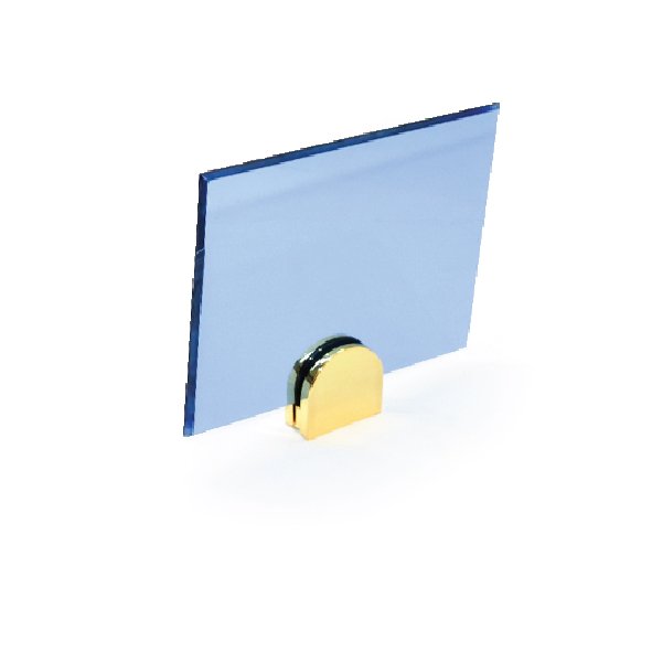 زجاج أزرق غامق