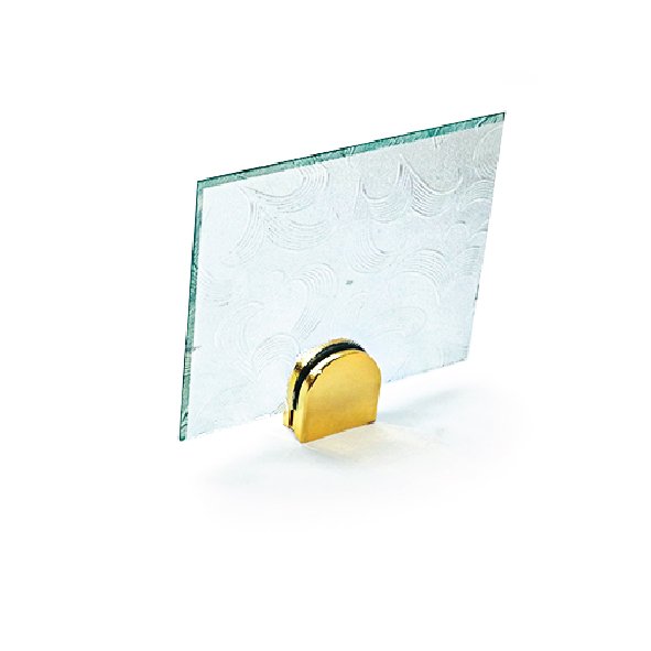 زجاج مشجر ريشة